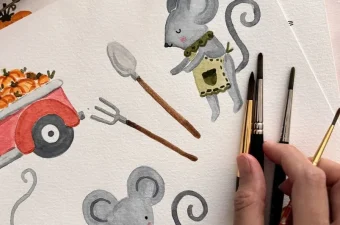 Aby Morales- pumkin patch artwork